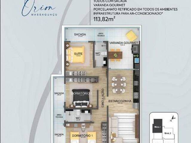 #AP0026 - Apartamento para Venda em Caraguatatuba - SP