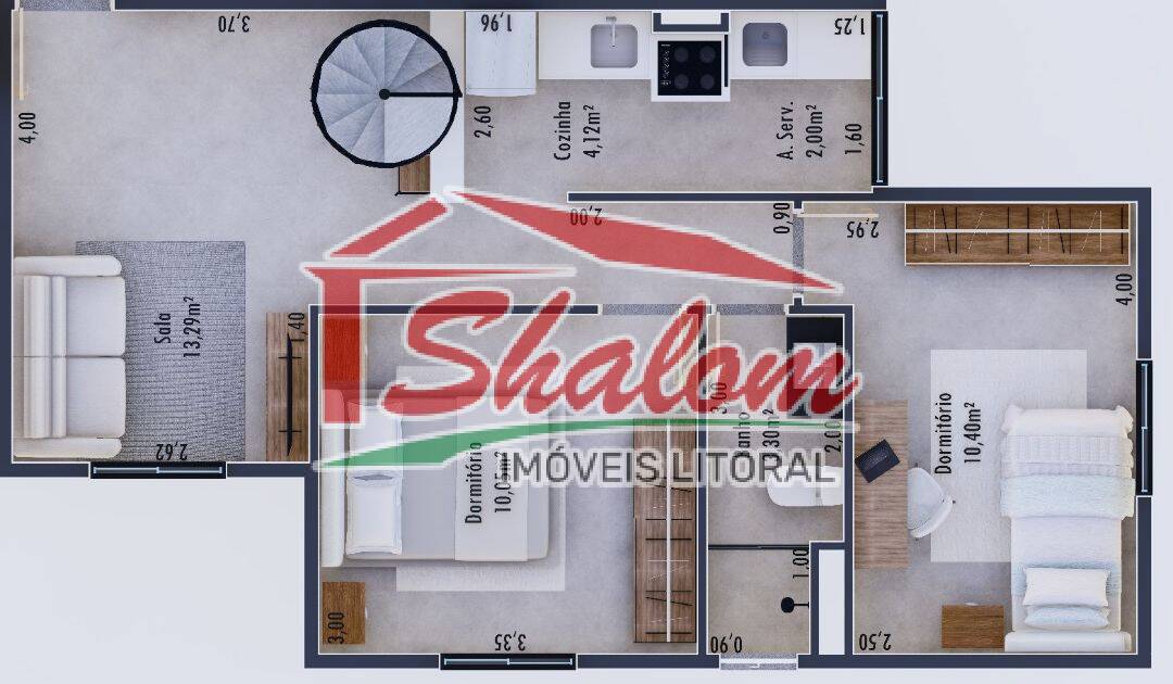 Apartamento, 2 quartos, 50 m² - Foto 17