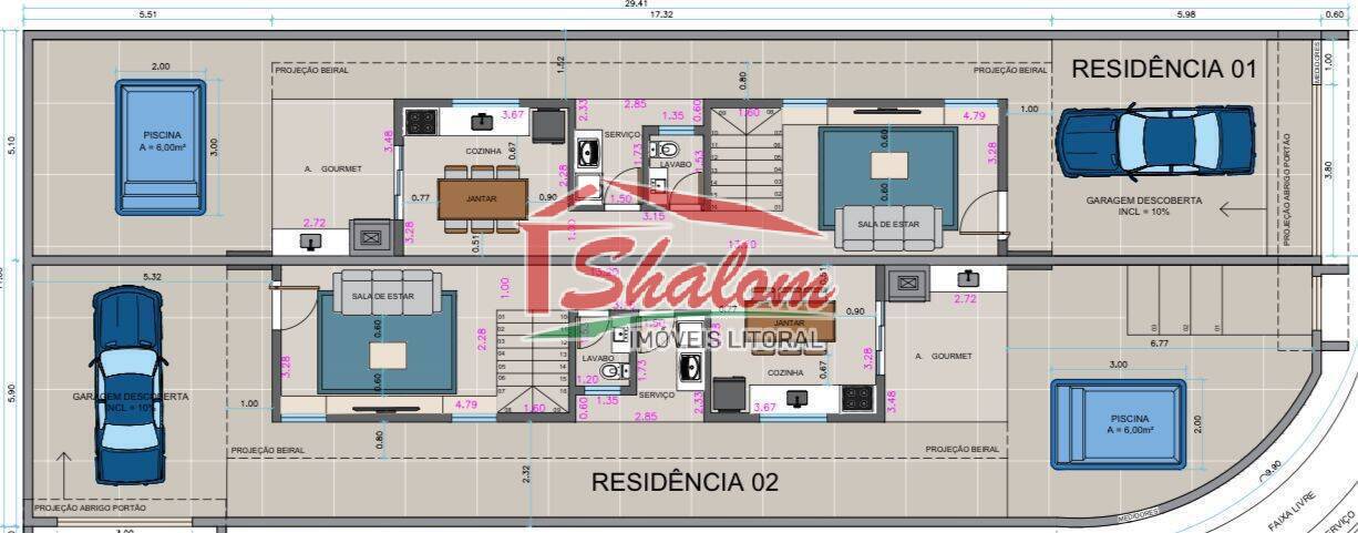 Casa, 3 quartos, 120 m² - Foto 8